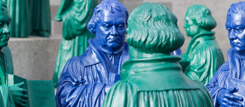 Martin Luther Figur von Ottmar Hörl